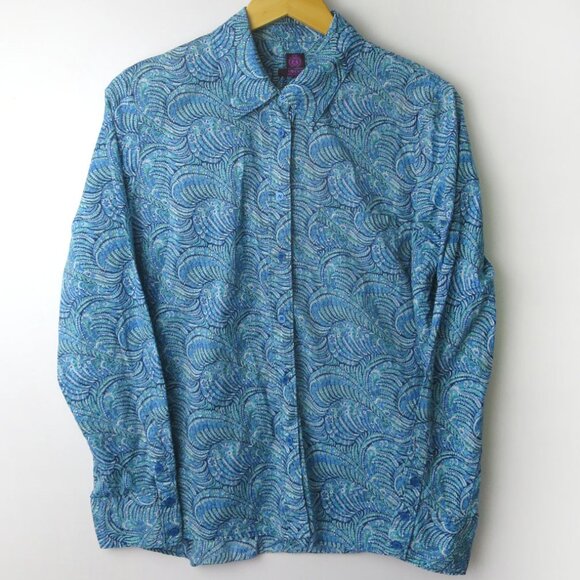 Liberty of London Paisley Shirt Size L - Picture 2 of 6